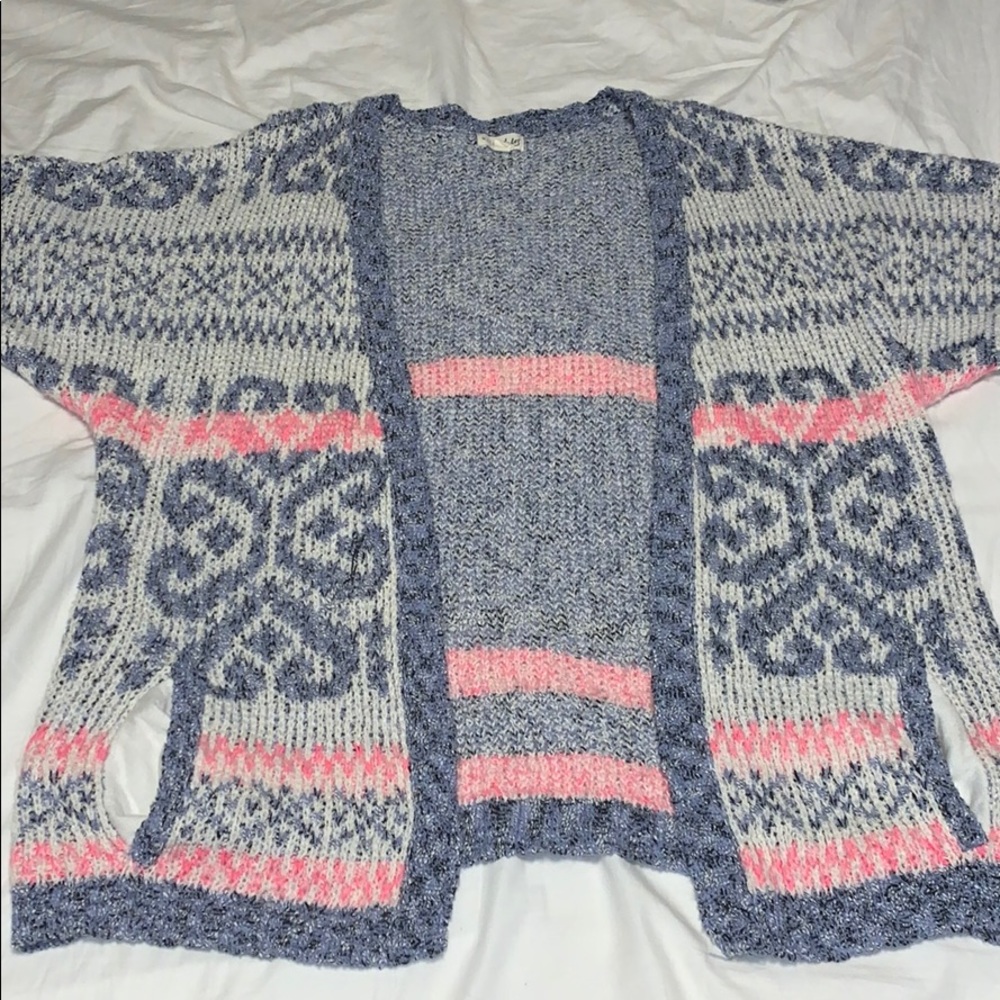 Short sleeve cardigan